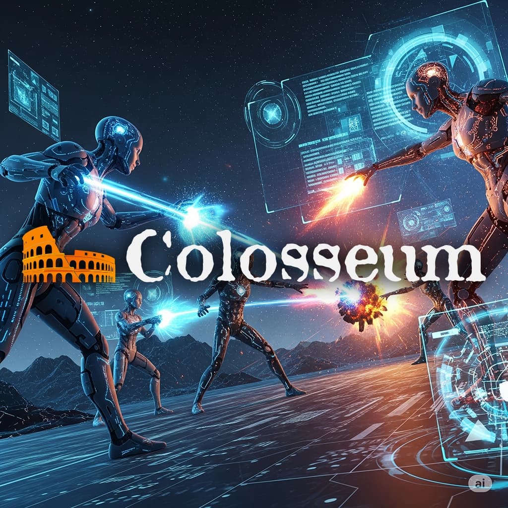 AI Colosseum product interface