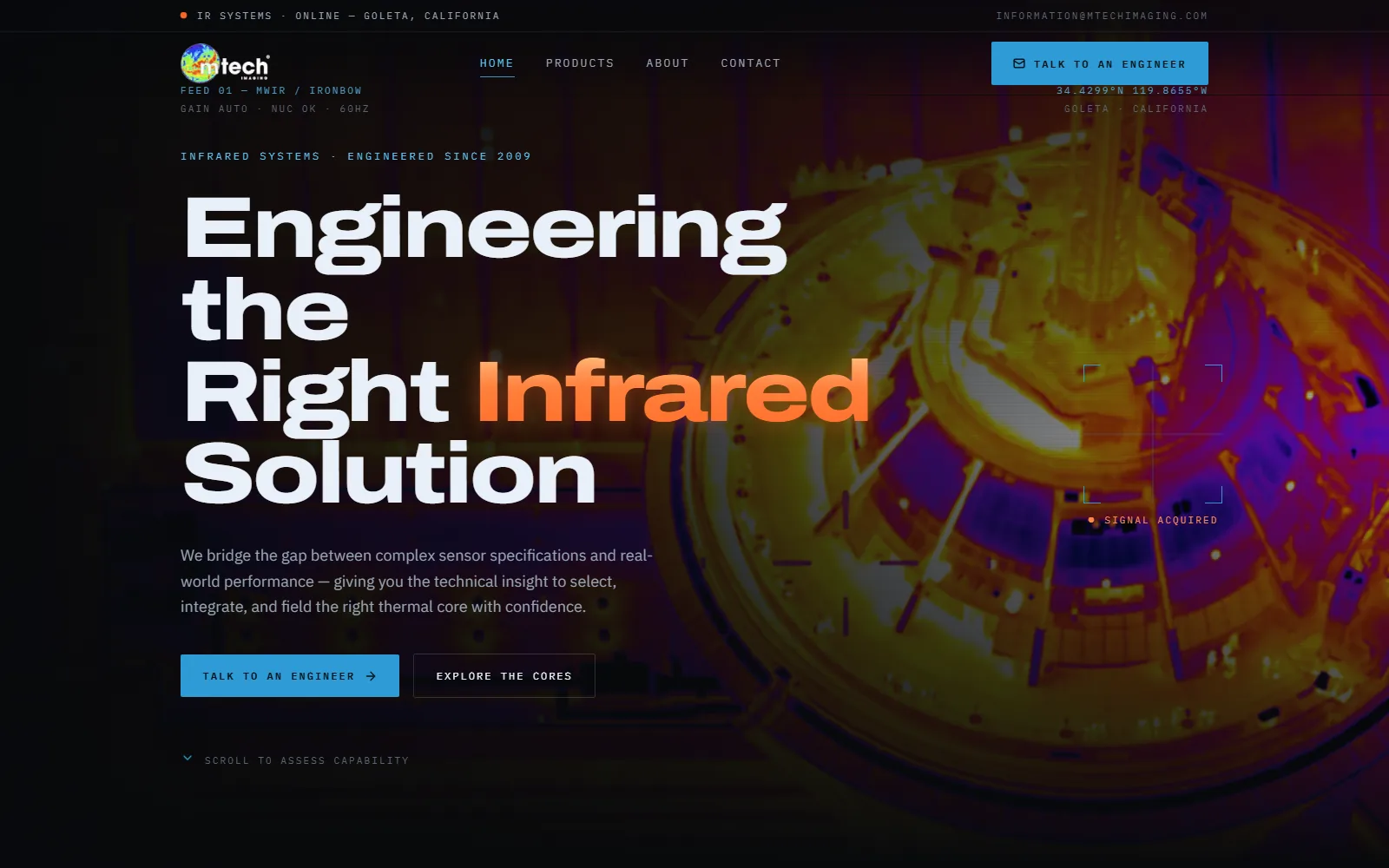 MTech Imaging website