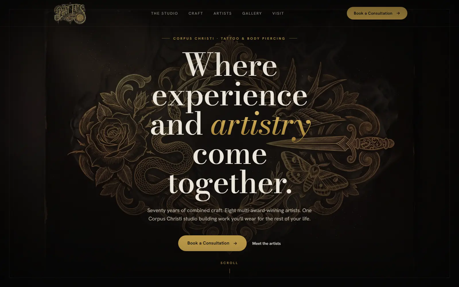 Phat Tats website